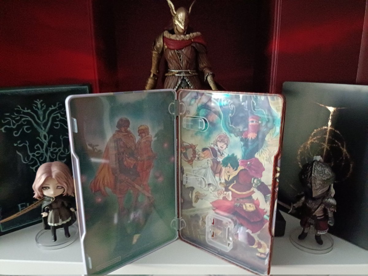 Jose_Man_F_S's tweet photo. Baten Kaitos!! Por fin podré disfrutarlo si vender un riñón!! Vamos!! Pedazo steelbook, en serio, una pasada!! Y otra joyita que tenía en el radar, ojo a este #DemonThrottle que es exclusivo físico, no está disponible en digital ♥️🎮 #BatenKaitos #NintendoSwich https://t.co/n5HAhESdlt