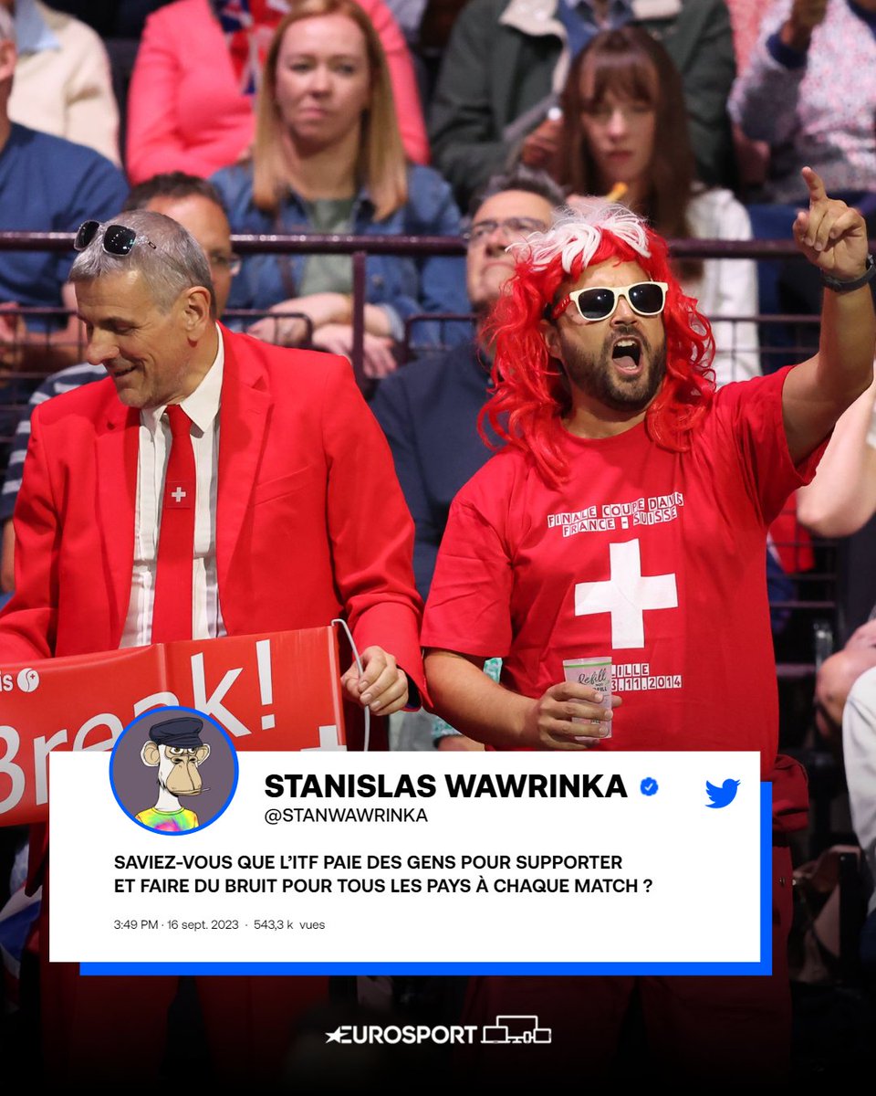 😬 Sur Twitter, 𝙎𝙩𝙖𝙣𝙞𝙢𝙖𝙡 a encore un peu plus dézingué la nouvelle formule de la Coupe Davis... 

D'accord avec lui ?

👉 bit.ly/3sOTZxa

#DavisCup
