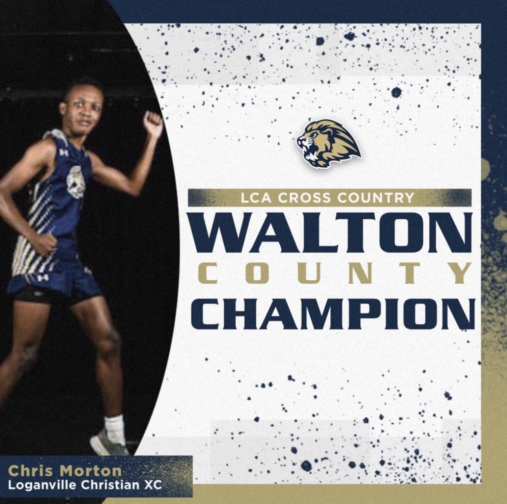 LCALionsXCTF's tweet photo. Congrats to our 3 county champs - Christopher Morton, @azaleasnell2025 and McKenzie Crook. 

Congrats to @WalnutGroveHS varsity boys team and @georgewalton varsity  girls, MS boys, and MS girls teams for winning the team championships. @Sports_Walton @LCALionsSports https://t.co/8sQhnDwVkH