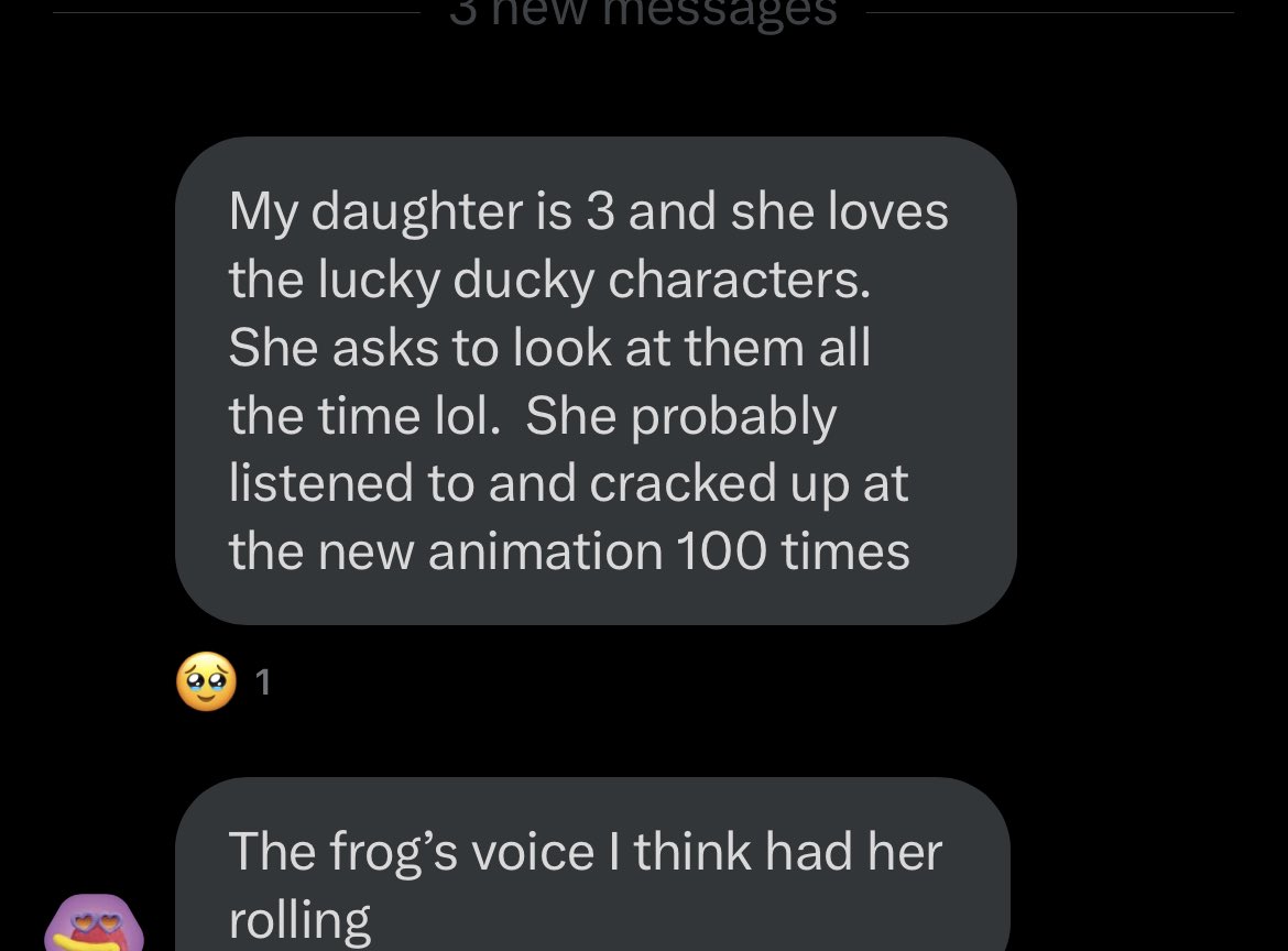 jeremy0fish0's tweet photo. Feedback like this keep me going 🥹 https://t.co/XBkvb4X8G9