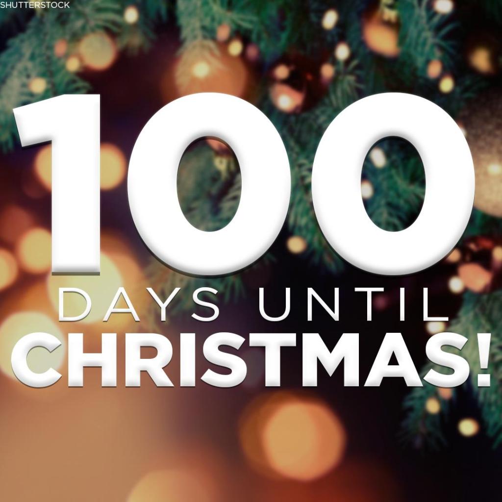ABC7's tweet photo. 100 DAYS UNTIL X-MAS!! But who's counting? 😅🎄🎅🏻 https://t.co/Xu3H5FaycB