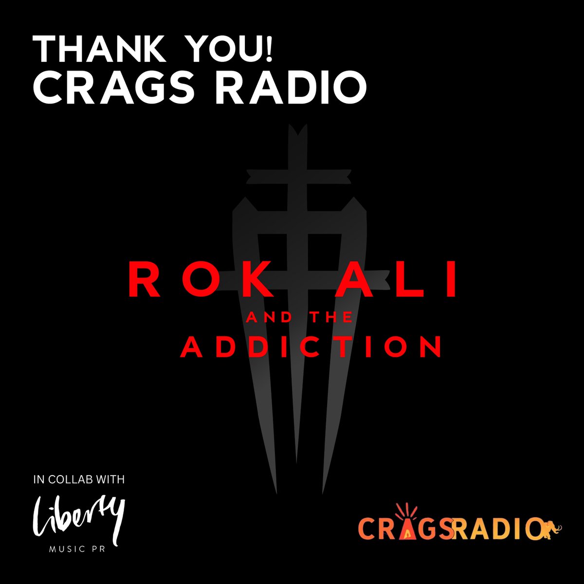Thank you @cragsradio for adding “Ponder This.” We are so appreciative! @LibertyMusicPR