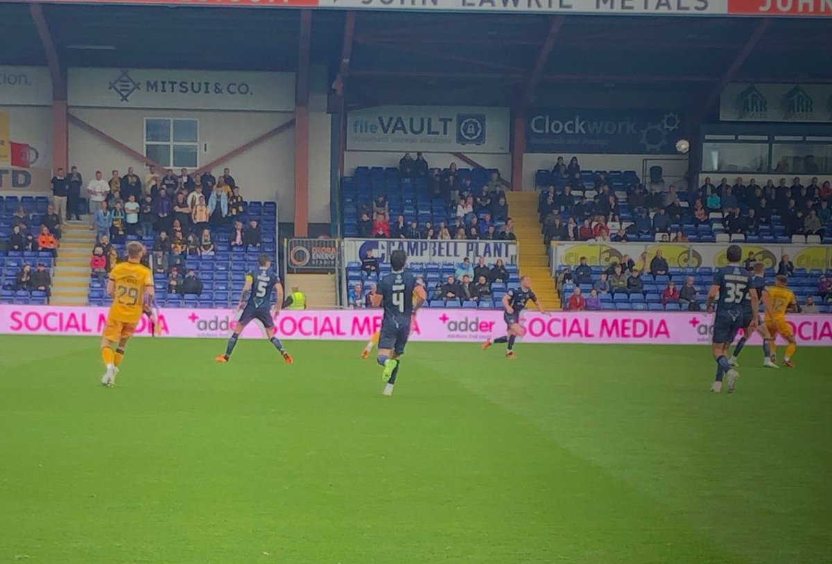 We debuted at County today 💕 🤩 Who’d have thought it?! Very proud to support such an amazing club <a href="/RCFCCommercial/">RCFCCommercial</a> <a href="/RossCounty/">Ross County FC</a>