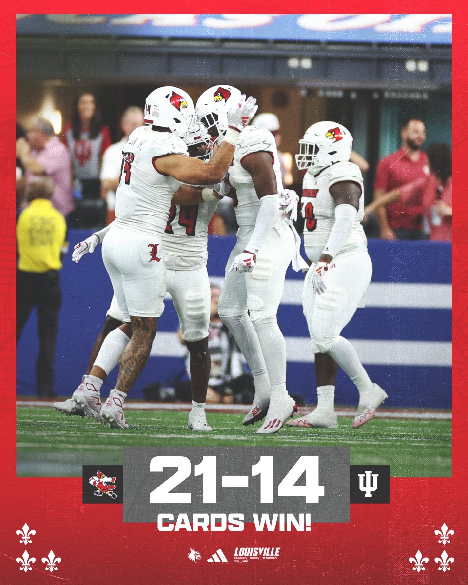 2021 Louisville football schedule posters now available - Card