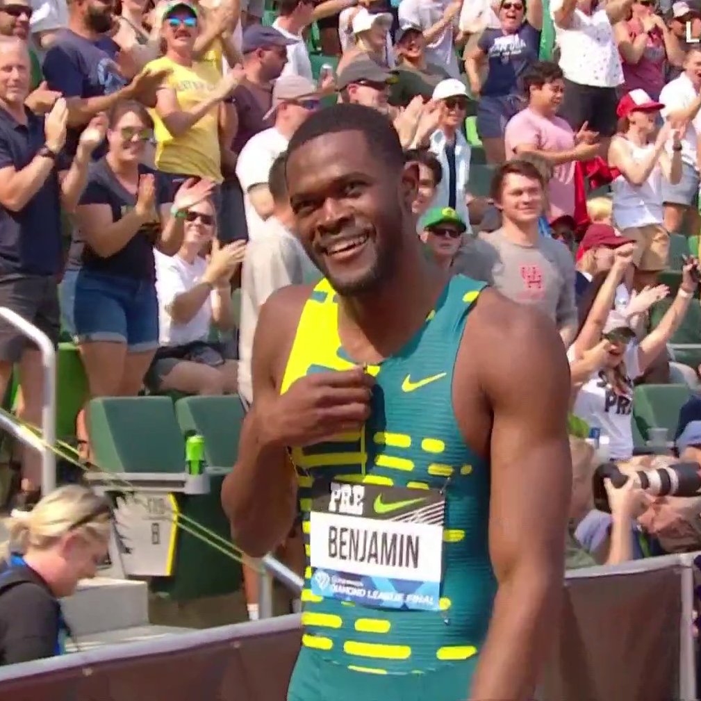 🇺🇸RAI BENJAMIN BEATS 🇳🇴KARSTEN WARHOLM!! 
#EugeneDL