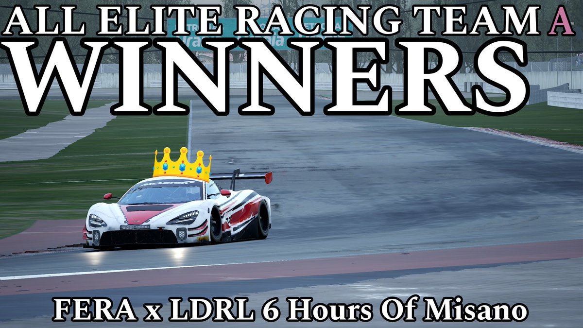 🏆 @AERL_xbox WIN IN MISANO! 🏆 

An A-star performance from an A-list team!
