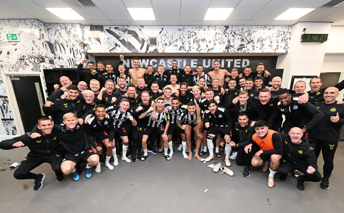 NUFC's tweet photo. That winning feeling! 😁😁 https://t.co/MIGkoyHDAP