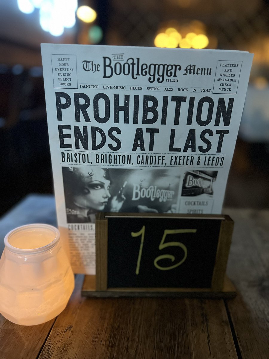 FirstFrameProd's tweet image. Loving this bar in Leeds. @bootlegger1974 it must be named after you