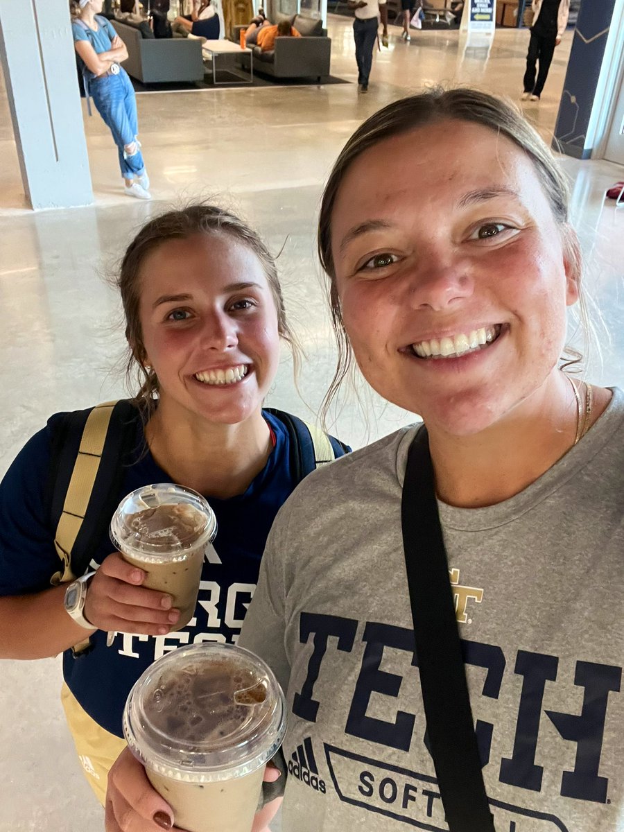 Just some city girls on pitcher coffee dates 🫶🏼 #BeGold