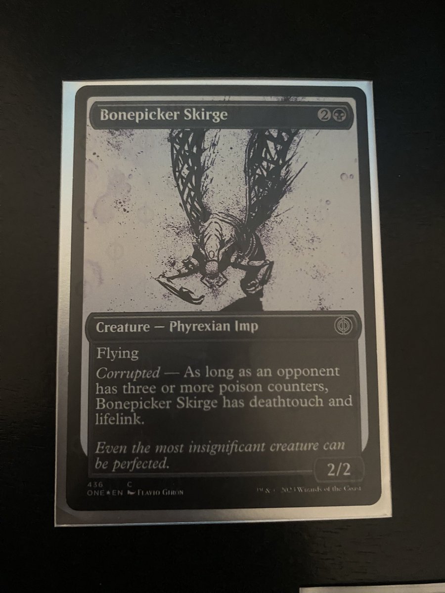kardempire1's tweet photo. Bonepicker Skirge
#MTG 
#MTGA 
#MTGJapanOpen2023 
#MagicTheGathering 
#mtgphyrixia 
#MTG雑談したい https://t.co/RER7nYudwC