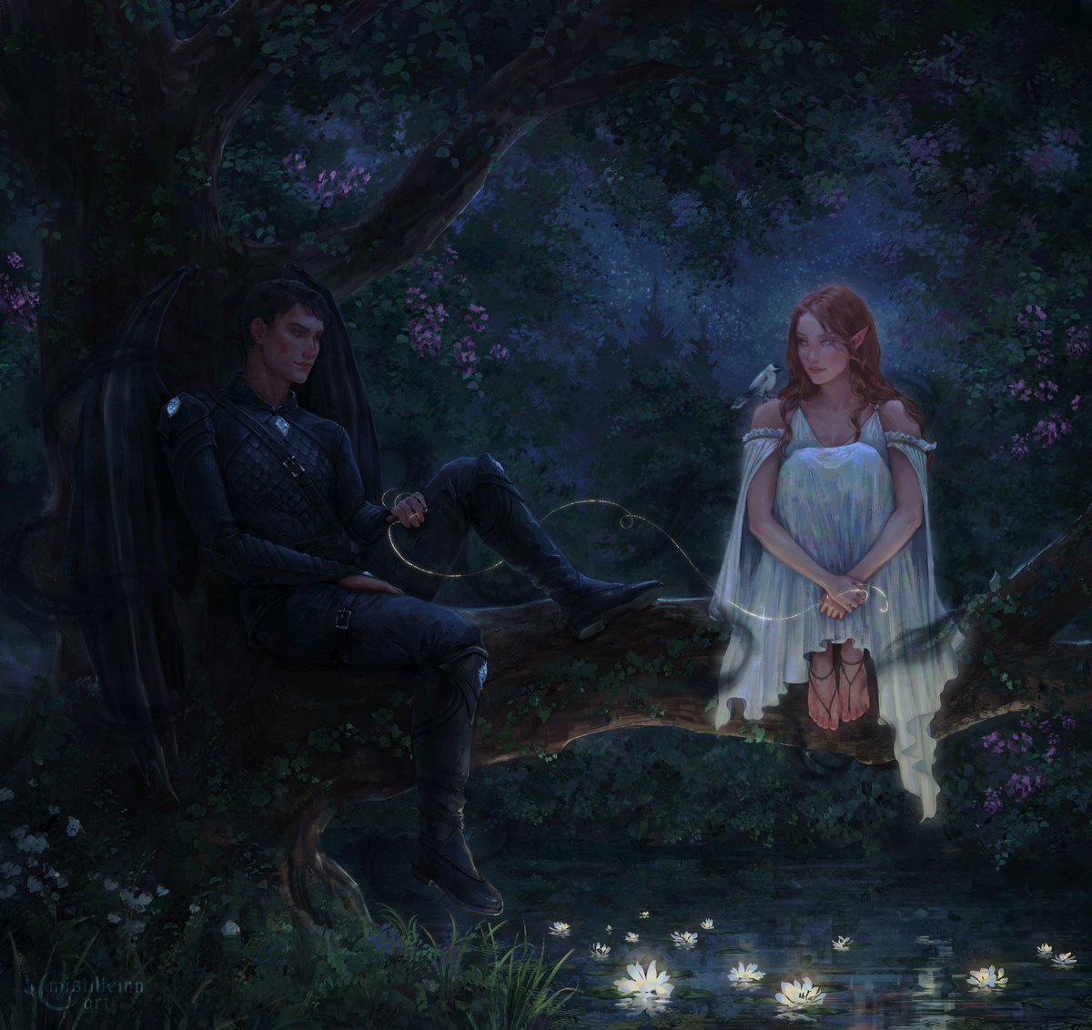 Gwynriel commission 🌒🍃
#acotar