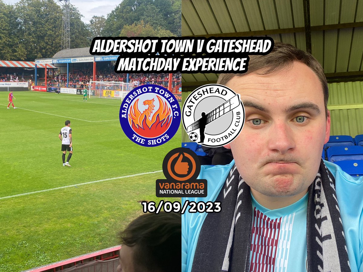 Todays trip to Aldershot Town v Gateshead as a late goal saves the day despite a dominant display 

<a href="/Heed_Army/">Heed Army</a> <a href="/SteelySeabirder/">David Steel</a> <a href="/HiccupEU/">HiccupEu</a> <a href="/tomhwilliams23/">tomhwilliams23</a> <a href="/NonLeagueCrowd/">Non League Crowds</a> <a href="/Non_LeagueNE/">Non-League North East</a> <a href="/MTCPODCAST/">Milk the Cow Podcast</a> #WorClub #Shots #TheVanarama 

youtu.be/uh9AoOJtkDA?si…