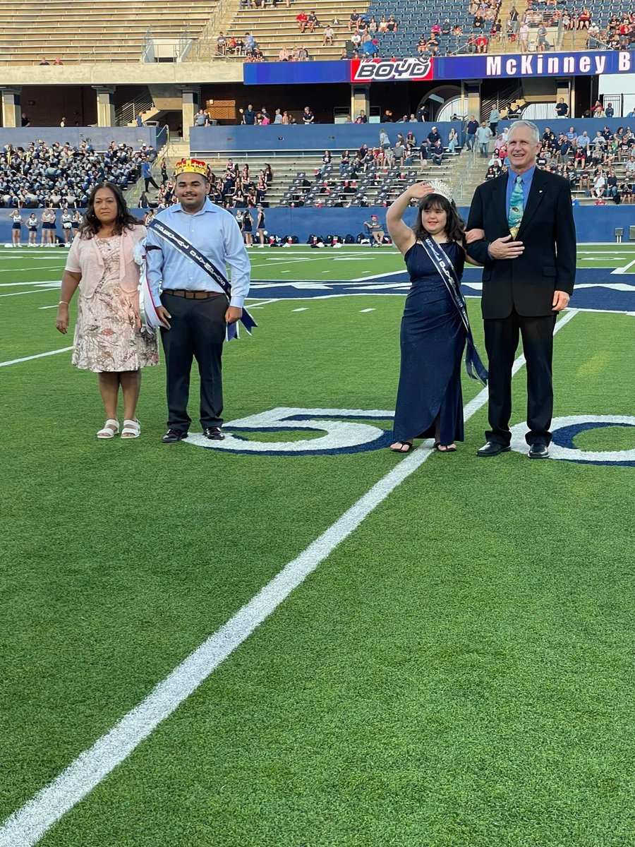 Our very own MAVS Soccer stars are Boyd Special Olympics king and queen for HOCO 2023! Way to go Logan and Adrian!