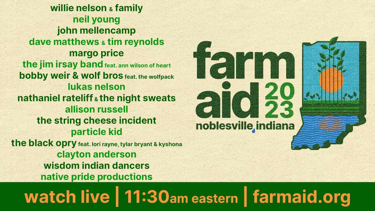 Farm Aid tweet media