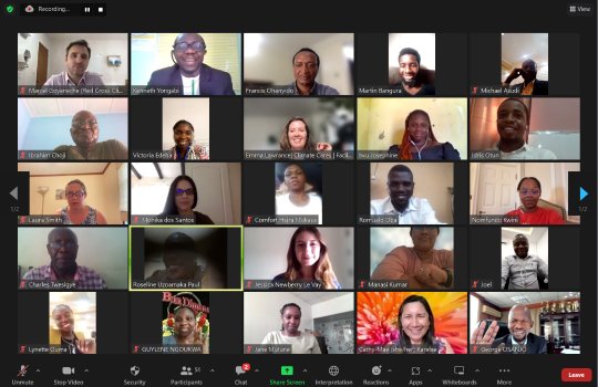 I am glad to have joined the First Dialogue, Connecting #Climate Minds, Sub-Saharan #Africa. 

It was an enlightening session with great insights from Dr. Richard Munang and Prof.Kenneth Yongabi Anchang the Convener of the program.
 
<a href="/CCM_SSA/">Connecting Climate Mind Sub-Saharan Africa</a> <a href="/WellcomeTrust/">Wellcome</a> #climateaction #sdg13