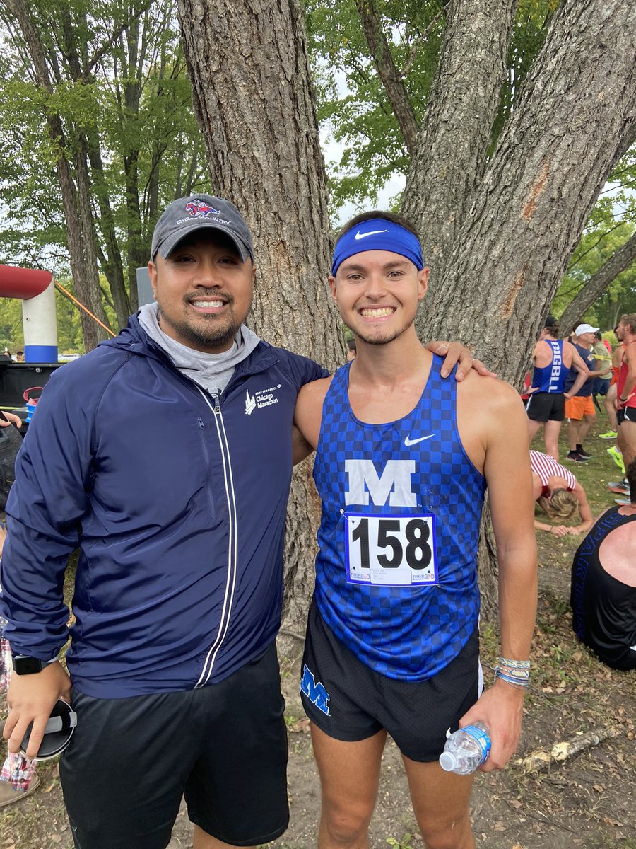 MrDelarmente's tweet photo. Finally got to get out and watch D-C alumni, Mark Jensen compete in Wheaton today. Awesome job! 

@goDCHSathletics @DCHSXC @mpj1630 https://t.co/A7865cWLnA