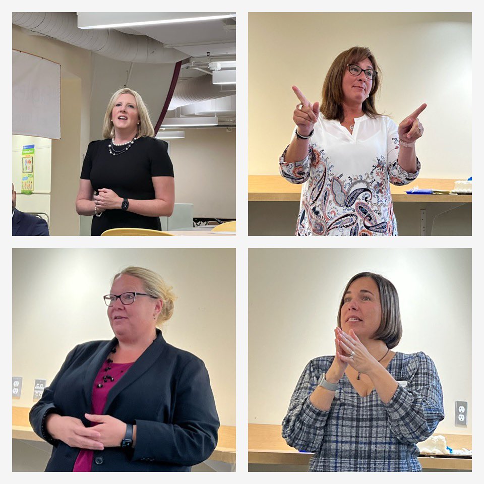 <a href="/OAESA/">OAESA</a> women in leadership SHINING today as <a href="/KatherineRNowak/">Dr. Katie Nowak</a> takes over as President!