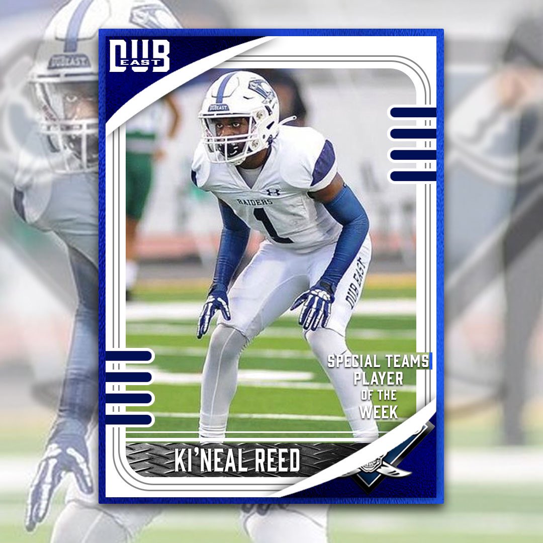 WERaiderFB's tweet photo. Week 3- Players of the Week! #DUBeast https://t.co/jGv5hmqO8M