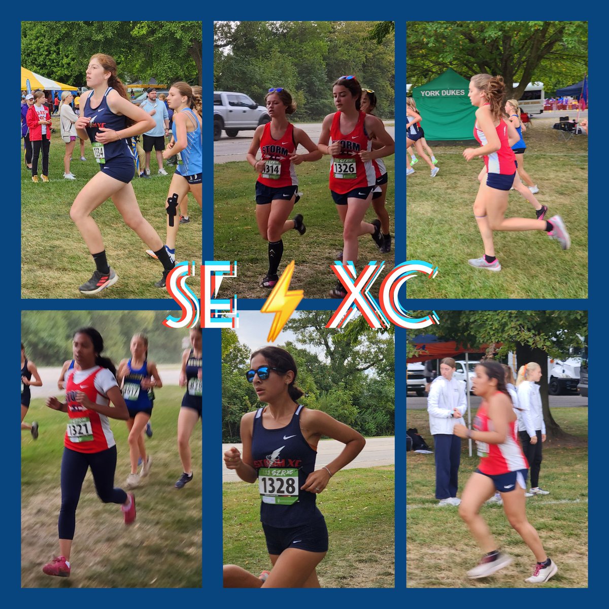 Girls XC @ Detweiller in Peoria! We came, we ran, we got lots of PR's!! 
#girlsxc #sexc #rollstorm #thisishowweroll #detweiller  #personalrecord