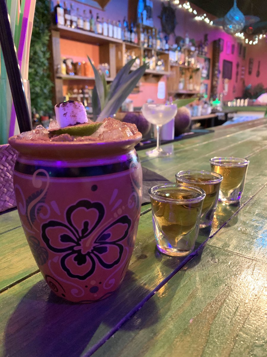 therumtrader's tweet photo. What better way to end my summer than an impromptu Tiki and Distillery tour of Central Florida?
I started my trip @thetipsyskipper in Ocala, FL.
#tikidrinks #tikilife #tikitime #tikibars #tikicocktails #rumronrrhum #drinkmorerum #cocktailculture #rumtime #rumfamily #rumlove https://t.co/2CXcOWadrd