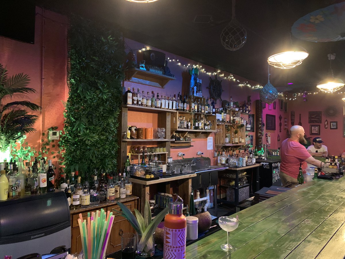 therumtrader's tweet photo. What better way to end my summer than an impromptu Tiki and Distillery tour of Central Florida?
I started my trip @thetipsyskipper in Ocala, FL.
#tikidrinks #tikilife #tikitime #tikibars #tikicocktails #rumronrrhum #drinkmorerum #cocktailculture #rumtime #rumfamily #rumlove https://t.co/2CXcOWadrd