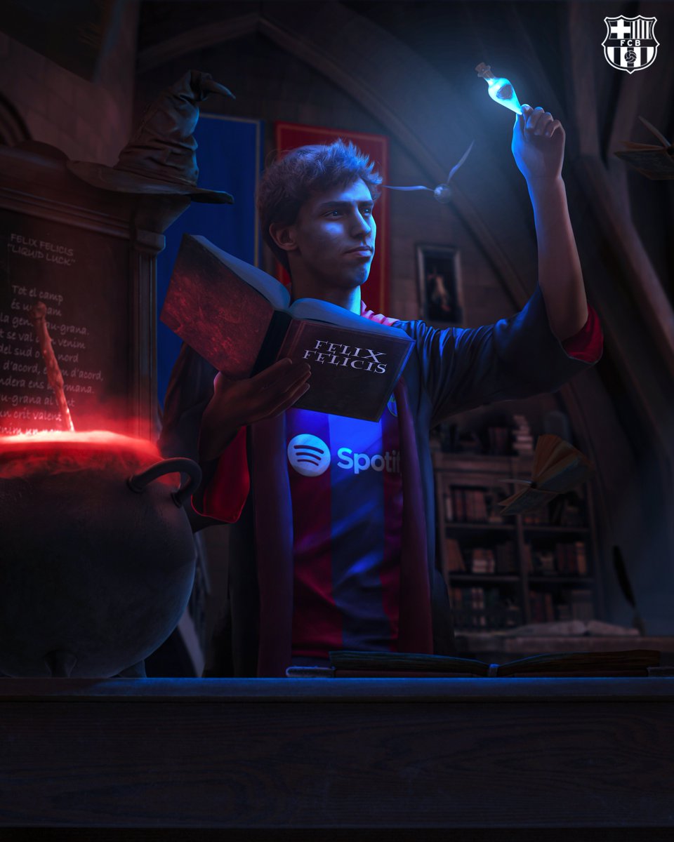 FCBarcelona's tweet photo. The Prophecy https://t.co/7M2svu1nwi