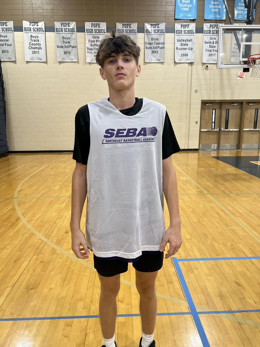 @SEBARoundball all star shootout 

@wyatt_thomason3 all around game is very solid. 3ball is on point while not trying to over due it. Definitely plays within himself. Keep an eye out on this kid.