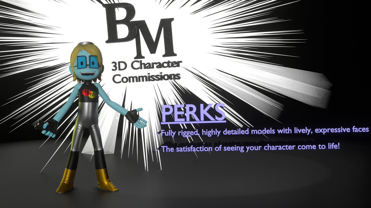 KennethCrooker1's tweet image. Updated my comm sheet once more! I'll do a version with my current model a little later.
#Blender3d #Comms #OCs