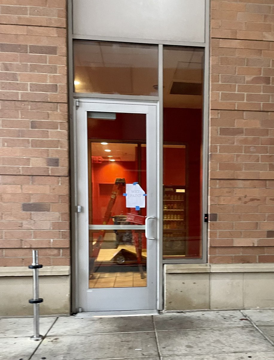 My apartment has many of the things someone in a wheelchair needs: the doorways are wider, the sinks don’t have cabinets underneath, there are grab bars in the bathroom, the appliances are lowered. It is absolutely made to be accessible. And yet, the front doors aren’t automatic.