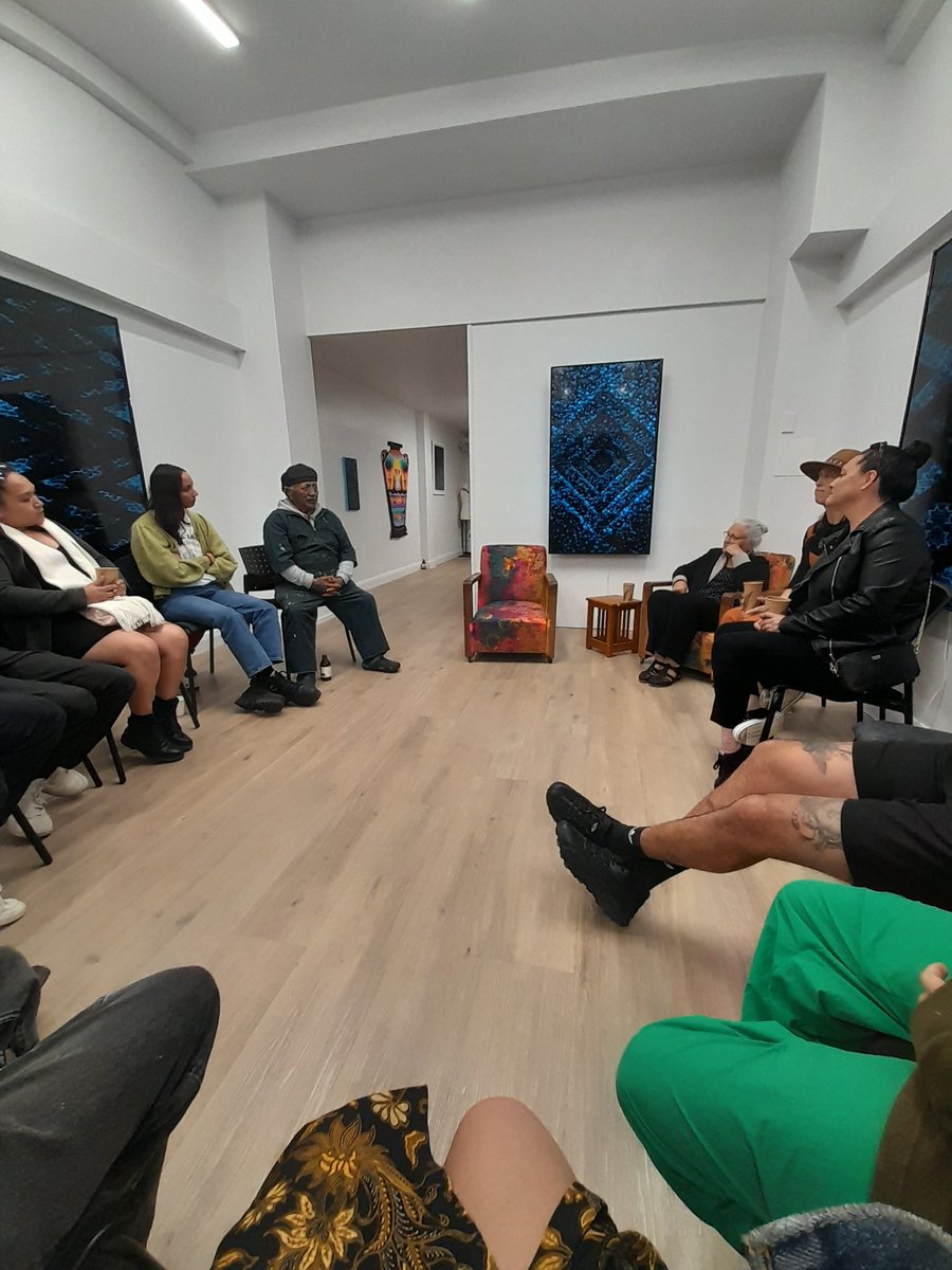 te_kuaka's tweet photo. Unforgettable insights on the power of movements, people, whanaungatanga &amp; joy, as told by @tameiti at our special Matika Hawaiki gathering at Kūwao Space. Ngā mihi nui to Tāme, Kūwao for an incredible venue and nourishing kai, and everyone who shared their evening with us. 💗 https://t.co/Bbia0drmGy