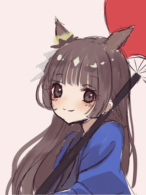 トレセン音頭ででっかい団扇持ってるダイヤちゃん(立花日菜さん)がめちゃめちゃ可愛かった〜〜〜 