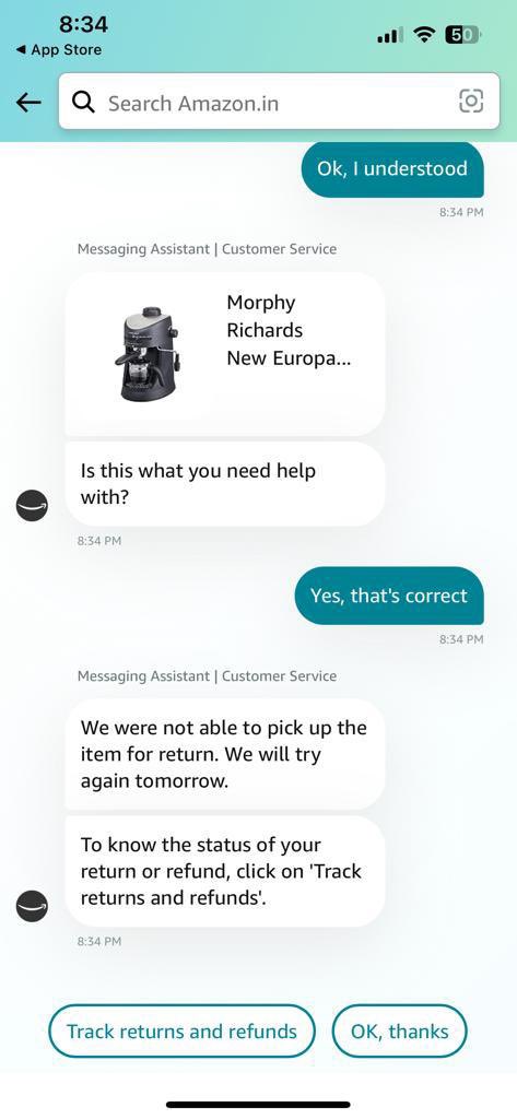 BegamTalks's tweet photo. @AmazonHelp How many times should I reschedule an order that has been pending pick-up since august 14? https://t.co/eFjrL9qt6x