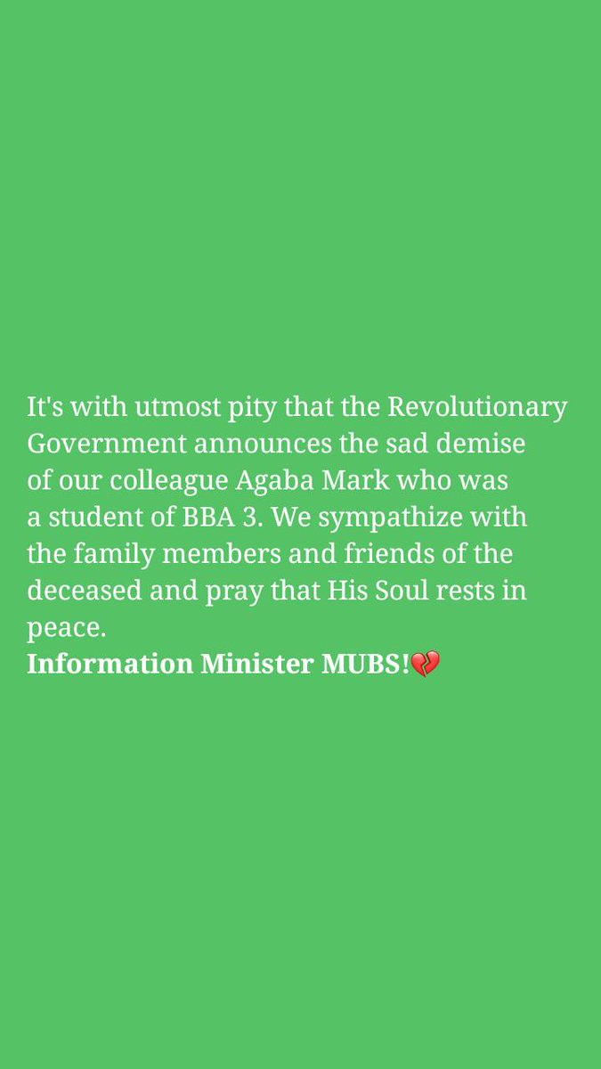 REVOLUTIONARY GOVERNMENT tweet media