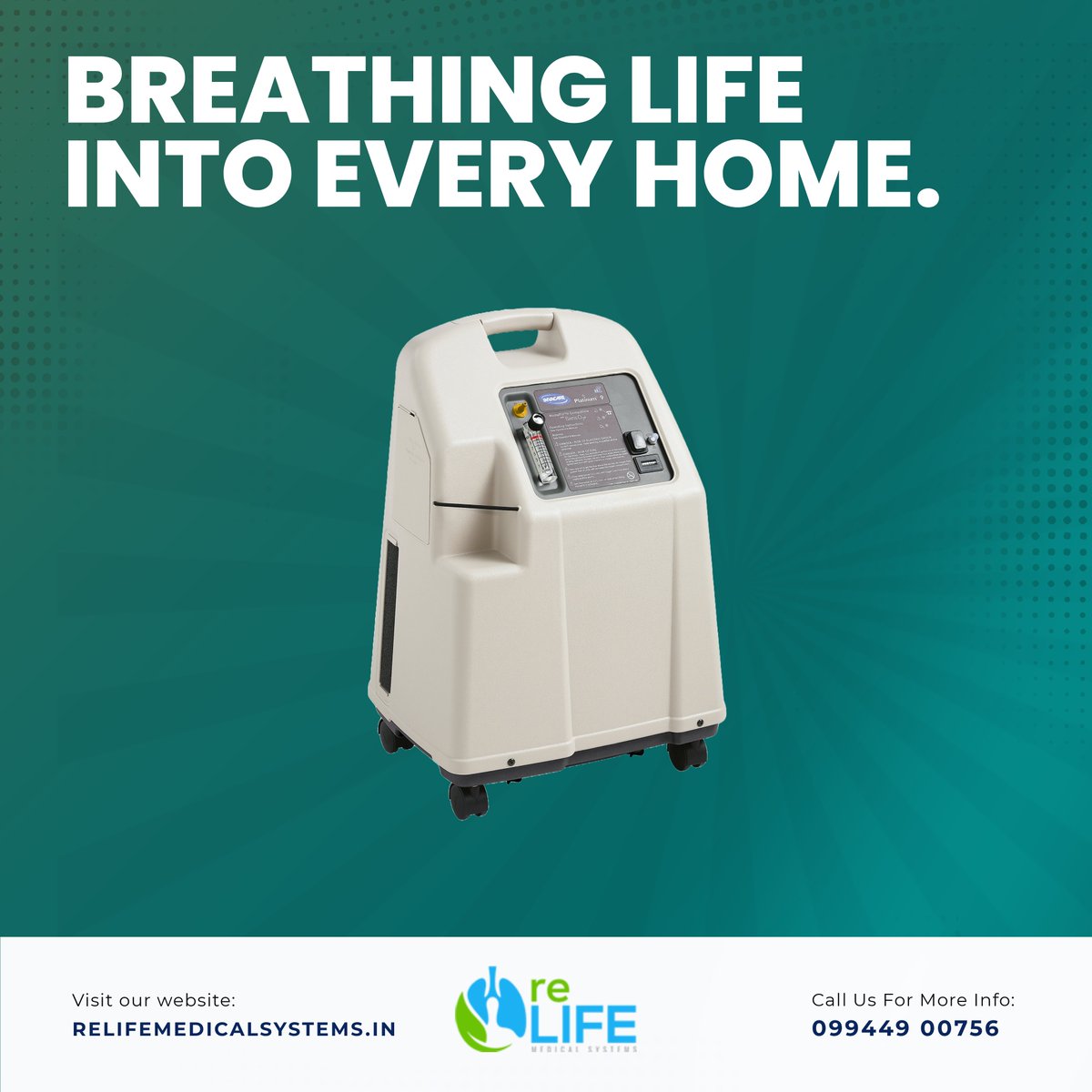 MedicalRelife's tweet photo. Breathing made simple! Rent our high-quality oxygen concentrators and enjoy the freedom to breathe easy.
Your health, your way. #OxygenConcentratorRentals #BreatheEasy https://t.co/12Iu4ZB8Gb