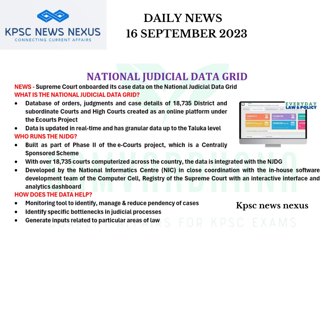 KpscSutras's tweet image. National Judicial Data Grid

#DataGrid #SupremeCourtofIndia