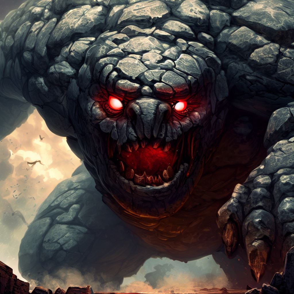AnarcoRol's tweet photo. El Golem Guardián de la Reina de la Oscuridad https://t.co/c4l4onQGKB