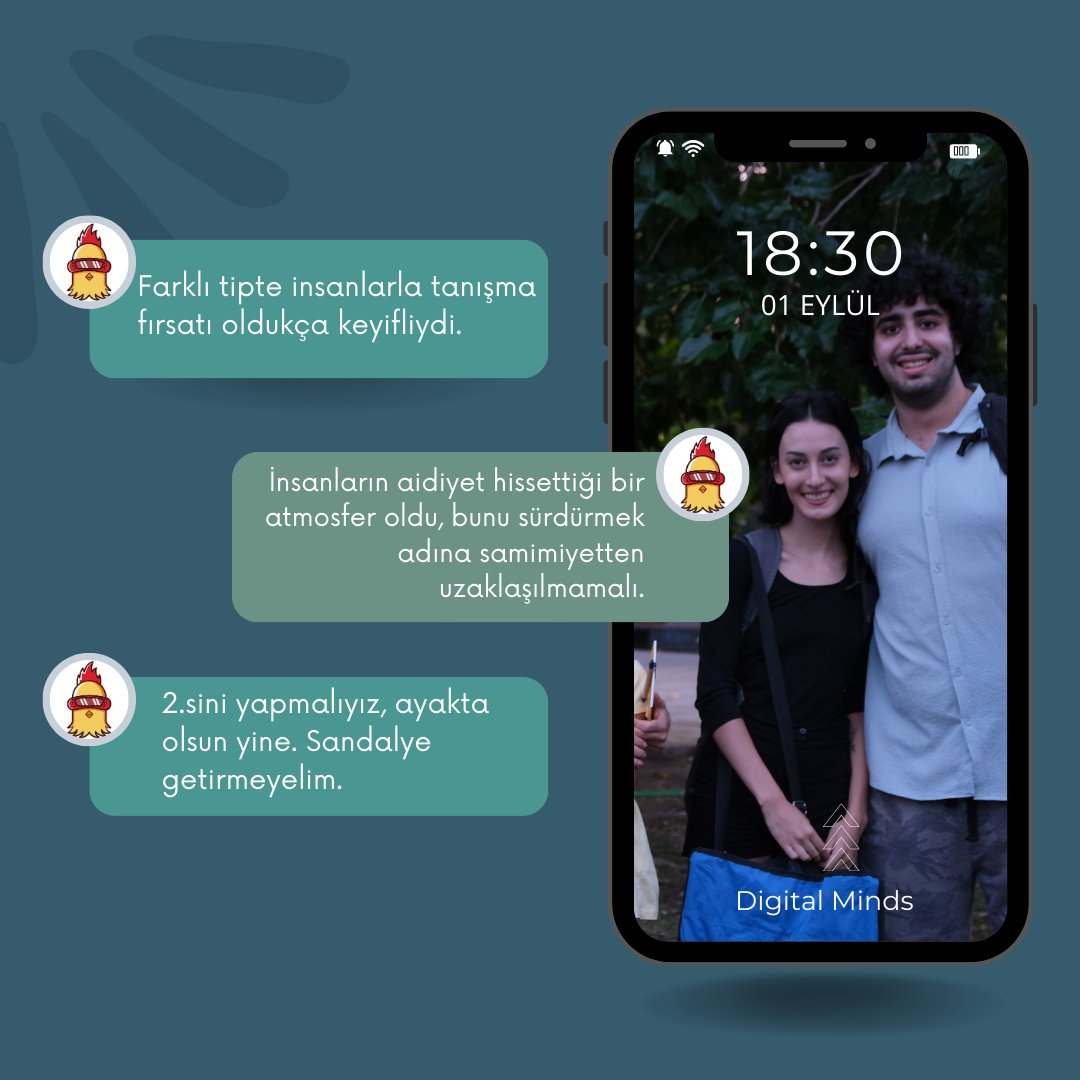 aimindstr's tweet photo. Güzel geri dönüşlerinizi okumaya doyamıyoruz. Her etkinliğimizde bu güzel yorumları duymayı diliyoruz🧡

11 Ekim'de İstanbul ve 17 Ekim'de Ankara'da bir araya geliyoruz! 🐔

Kayıtlar 👉🏼 https://t.co/cub7ufO74h

#digitalmindsinhere #event https://t.co/K3s4MIYxPl