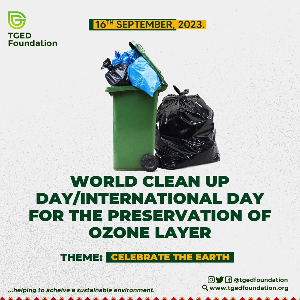 tgedfoundation's tweet photo. Leave No One Behind! Join the movement for a cleaner, greener planet. Every small efforts counts. Letโs clean up and protect our beautiful environment together!
#CleanTheEarth
#GreenLiving
#ProtectOurPlanet
#WorldCleanUpDay2023 https://t.co/Bqfir04Ba8