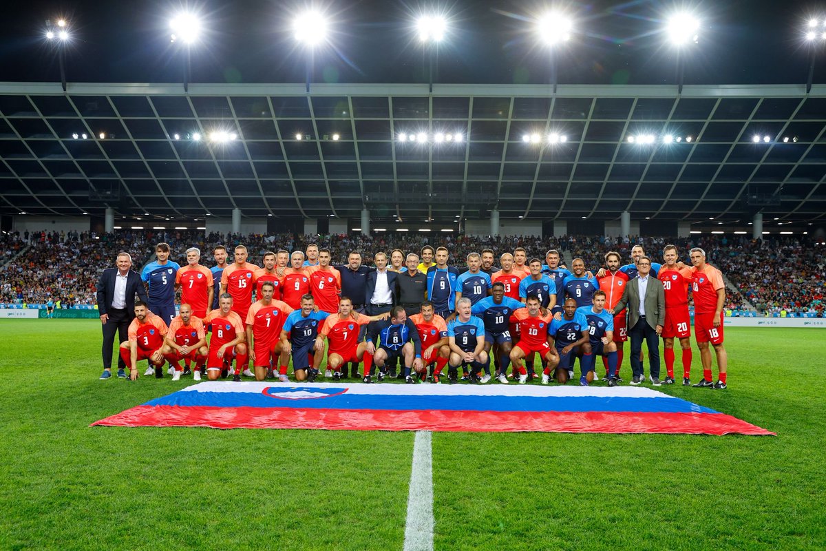 It was a pleasure to participate in a charity match in Ljubljana with so many great players 🔝I am very happy that we could help the victims of the horrific flood in Slovenia and thanks to everybody who supported this worthy cause 🇸🇮❤️