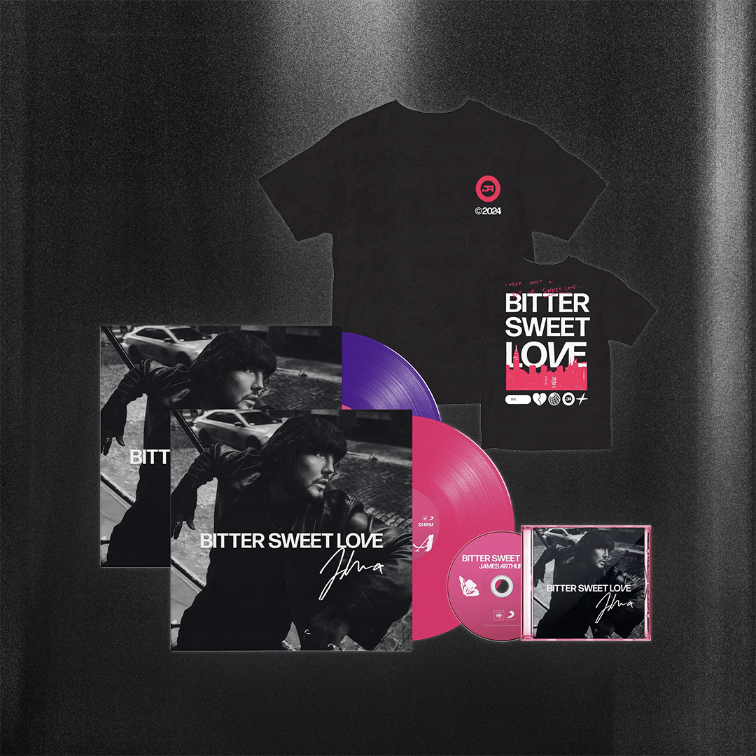 A look at what the physical copies of the album will look like. So happy with how they turned out 🙌 Pre-order now from the official store to gain early access to my 2024 tour pre-sale! jamesarthur.lnk.to/BSL/jamesarthur