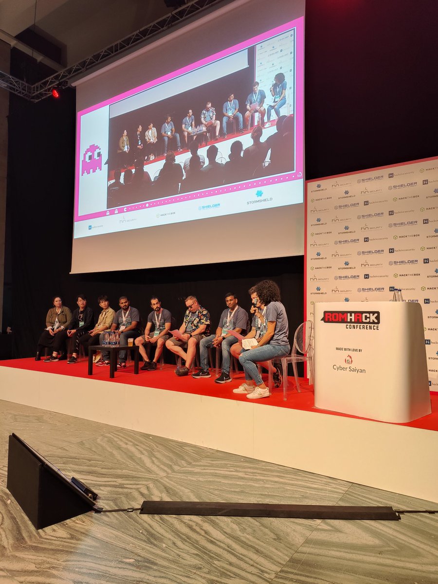 cybersaiyanIT's tweet photo. ๐ Exciting Alert!
The grand finale of today's #RomHack2023 โจ will be an engaging Round Table Discussion ๐ฌ
#CyberSecurity https://t.co/WwcPrFbAGo