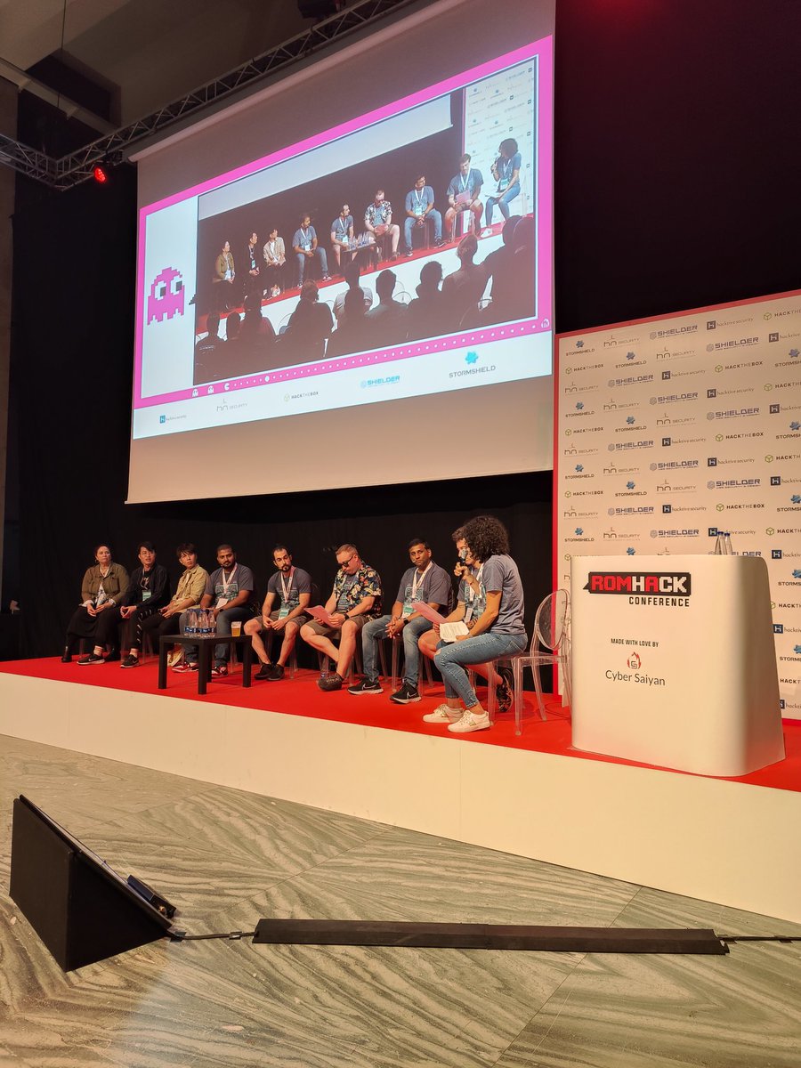 cybersaiyanIT's tweet photo. ๐ Exciting Alert!
The grand finale of today's #RomHack2023 โจ will be an engaging Round Table Discussion ๐ฌ
#CyberSecurity https://t.co/WwcPrFbAGo