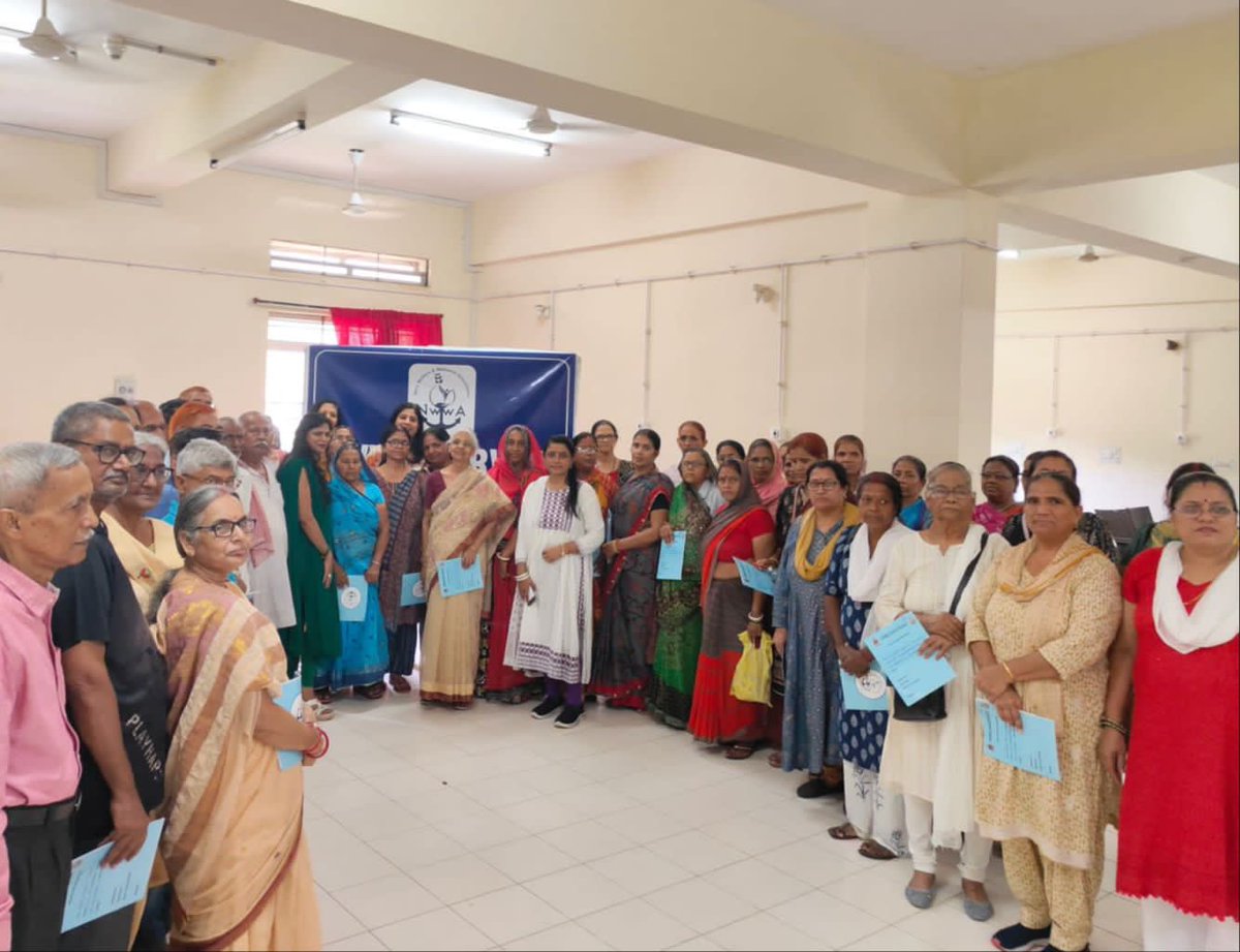 #GeriatricCare
#WeCare
#HQKNA
A #HealthAwareness cum #MedicalHealthCheckup camp for senior citizens of #KNA was organised by #INHSPatanjali on 16 Sep. The camp included #HealthTalks & screening tests for #Hypertension,#Diabetes,#HeartDiseases including bone density scan.