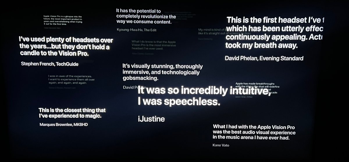 JoeyRevier's tweet photo. @MKBHD @MKBHD @TheStudio did you see the other mention y’all got in the keynote?? https://t.co/KjncKsSw2D
