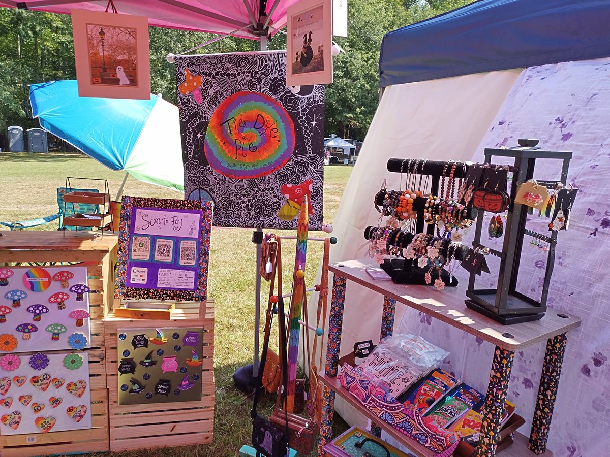 My wife's first art festival of the season!!!