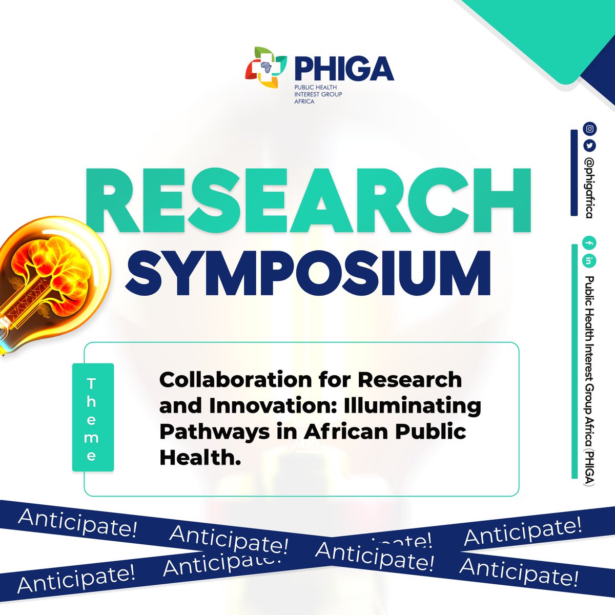 phigafrica's tweet photo. Interested in Public Health and Research? 

Public Health Interest Group Africa(PHIGA) is thrilled to announce our upcoming Research symposium tagged;
Collaboration for Research and Innovation: Illuminating pathways in African Public Health. https://t.co/Ek2gVXIL9n