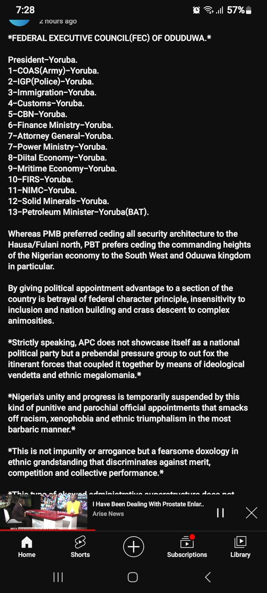 CityOko's tweet photo. GOVERNMENT OF ODUDUWA.....
YORUBA GOVERNMENT UNDER TINUBU
#BAT https://t.co/K6TXaSos8j