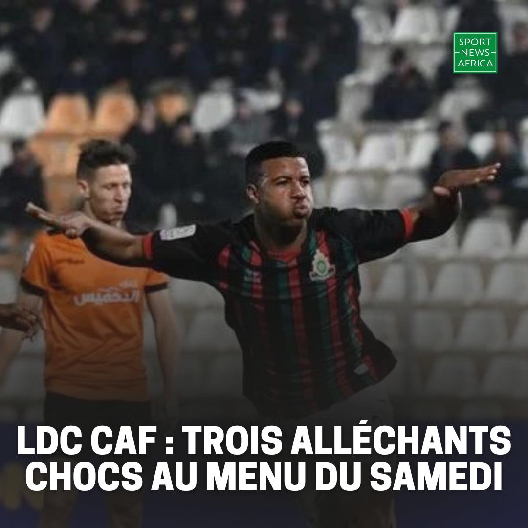 snewsafrica's tweet image. 🍿Après la facile victoire de Mamelodi Sundowns au Burundi face à Buamuru, le 2e tour préliminaire aller de la Ligue des champions de la CAF se poursuit ce samedi avec quatre matchs au programme dont trois beaux chocs

🔗sportnewsafrica.com/news-football/…

#Sna #LDCCAF