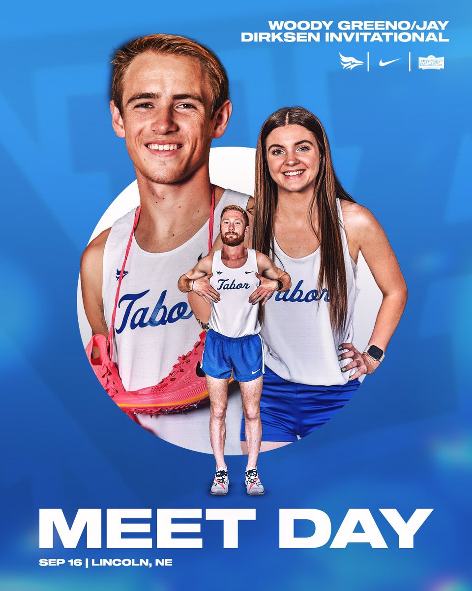 GoTaborBluejays's tweet photo. 🚨 IT’S MEET DAYYY 🚨 

🆚 | Woody Greeno/Jay Dirksen Invitational 
📅 | September 16, 2023
📍 | Lincoln, Neb. https://t.co/EhNjdzz5vy
