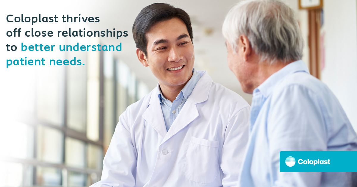 Sexual health is very intimate to patients; it’s why patients may wait years to seek help, and why #ED and #Incontinence can reduce self-esteem and confidence. This is why #Coloplast strives to have a close relationship with our customers as it helps us understand their needs.